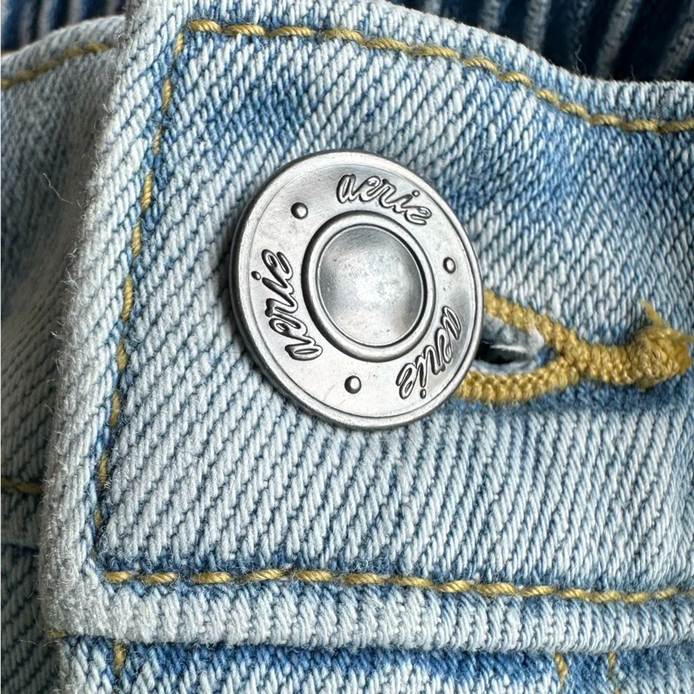 Aerie Distressed Denim Short - Picture 10 of 13